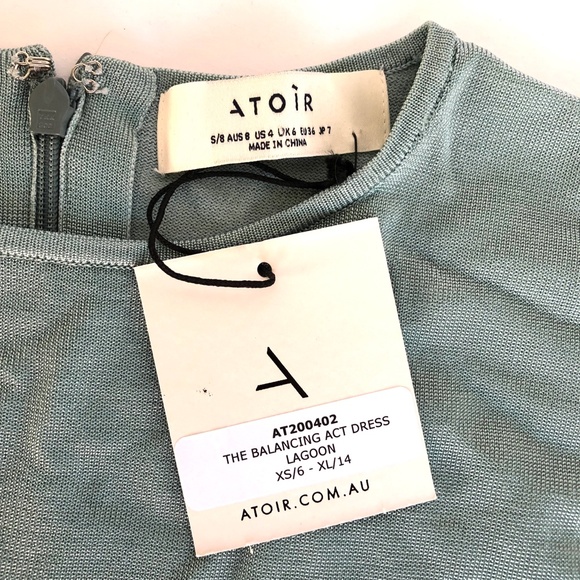 Atoir Balancing Act Dress in Lagoon - Picture 8 of 9